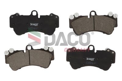 Комплект тормозных колодок, дисковый тормоз DACO Germany 322901 для VW TOUAREG
