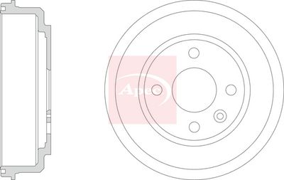 APEC Brake Drum DRM9230