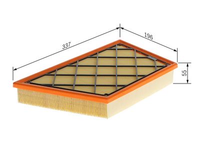 BOSCH Oro filtras