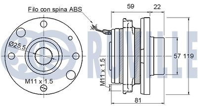 RADLAGERSATZ RUVILLE 221147 1
