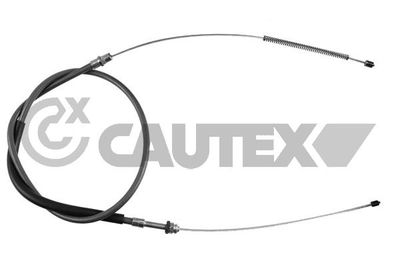 Тросик, cтояночный тормоз CAUTEX 762195 для PEUGEOT 505