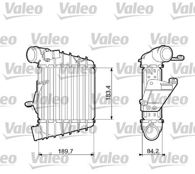 VALEO 817556 Интеркулер  для SEAT (Сеат)