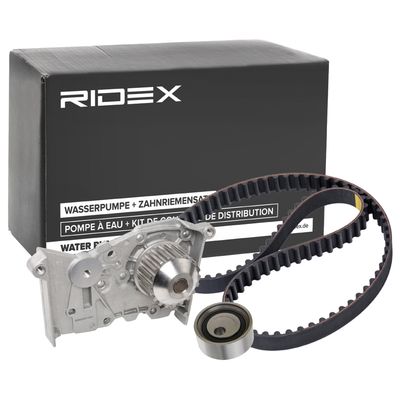 водна помпа+ к-кт ангренажен ремък RIDEX 3096W0403