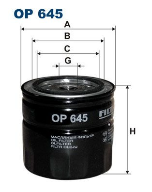 Oil Filter OP 645