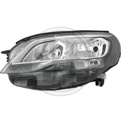 Основная фара DIEDERICHS 4292981 для PEUGEOT TRAVELLER