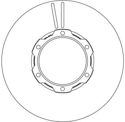 BREMSSCHEIBE TRW DF4144S 1