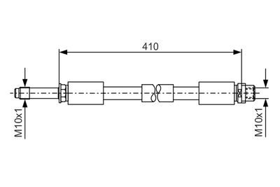 Brake Hose 1 987 481 020