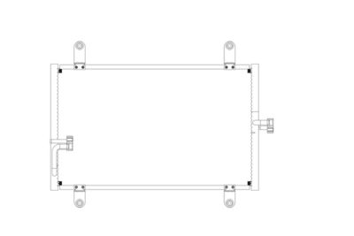 CONDENSATOR CLIMATIZARE WALKER WCD00434 7