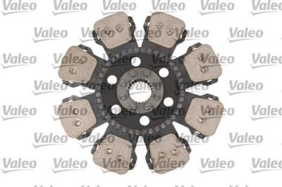 Koppelingsplaat/plaat keramiek (352mm  aantal peddels: 8) past: LANDINI 16550, 17550  MASSEY FERGUSON 2620, 2625, 2640, 2640 TURBO, 2645, 2680, 2685, 2720, 2725, 3505, 3525, 3545, 3610, 3630
