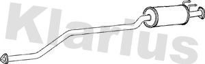 KLARIUS 260898 Глушитель выхлопных газов  для HONDA CIVIC VII Hatchback (EU, EP, EV) 1.4 iS (EP1)