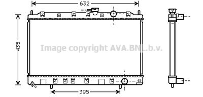 PRASCO MT2130 Крышка радиатора для MITSUBISHI SPACE