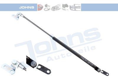 Газовая пружина, крышка багажник JOHNS 27 04 95-91 для NISSAN MICRA