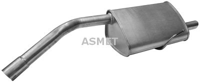ASMET 29.009 Глушитель выхлопных газов  для ALFA ROMEO 156 Sportwagon (932_) 1.9 JTD (932BXE00, 932BXN00)