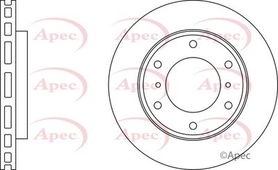 Brake Disc APEC DSK2198