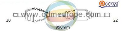Multiparts 18-352380 Сальник полуоси  для ALFA ROMEO 159 (939_) 1.8 MPI (939AXL1A)