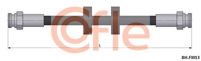 Тормозной шланг COFLE 92.BH.FI013 для FIAT LINEA