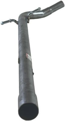 Uitlaatpijp midden (diameter:38mm/diameter 2:45,5mm) past: SKODA ROOMSTER, ROOMSTER PRAKTIK 1.2 05.06-05.15