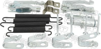Sada příslušenství, parkovací brzdové čelisti FEBEST 1204-H1R-KIT