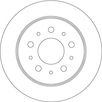 Brake Disc DF4481S