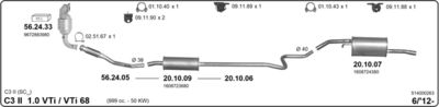 Układ wydechowy IMASAF 514000263
