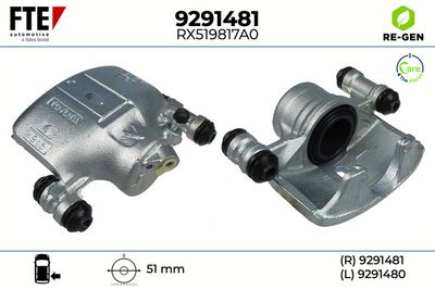 спирачен апарат FTE 9291481