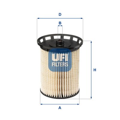 Топливный фильтр UFI 26.129.00 для BENTLEY BENTAYGA