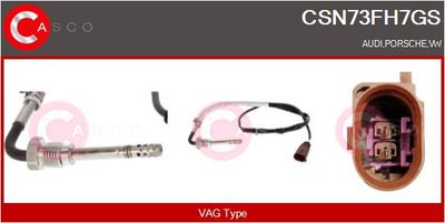 SENZOR TEMPERATURA GAZE EVACUARE