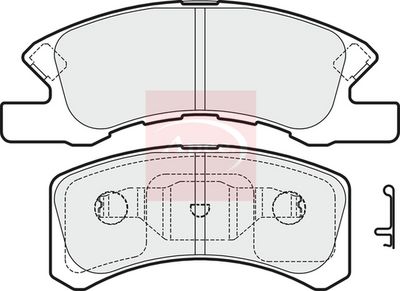 DriveTec Brake Pads DBPPAD1625