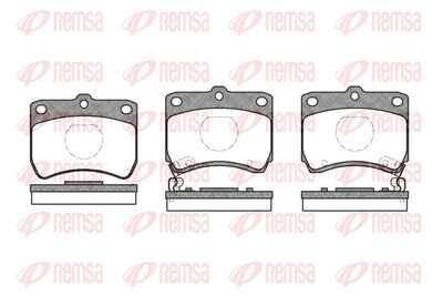 Brake Pad Set, disc brake 0271.02