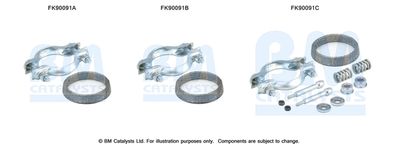 Монтажен комплект, катализатор BM Catalysts FK90091