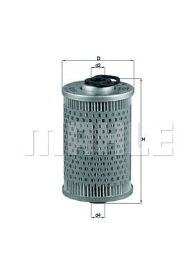 KNECHT KX 35 Топливный фильтр  для TATA  (Тата Лоадбета)