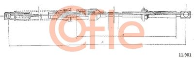 Linka gazu COFLE 11.901