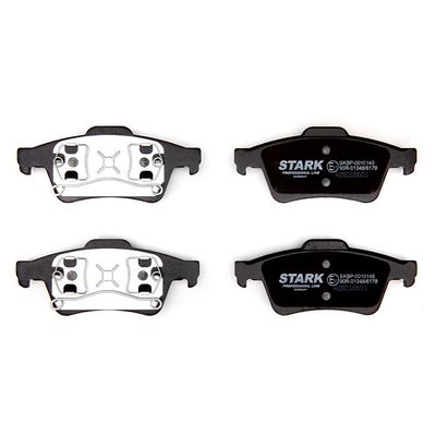 комплект спирачно феродо, дискови спирачки STARK SKBP-0010145
