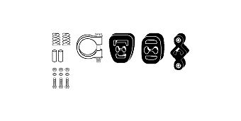 SET MONTARE SISTEM DE ESAPAMENT