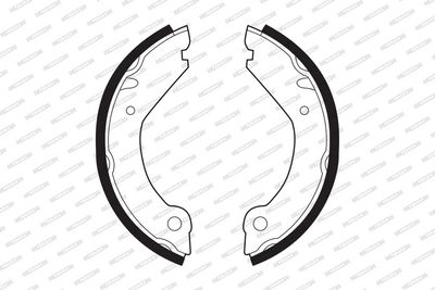 SET SABOTI FRANA FRANA DE MANA FERODO FSB86 1