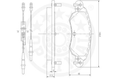 Brake Pad Set, disc brake 82904