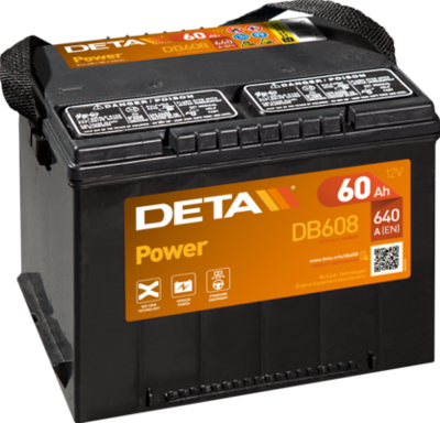 Стартерная аккумуляторная батарея DETA DB558 для PONTIAC SUNFIRE
