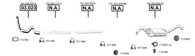 Изпускателна система ASMET VA033015