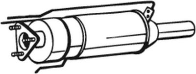BOSAL Roetfilter, uitlaatinstallatie (097-205)