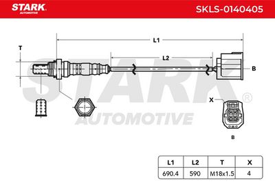 ламбда-сонда STARK SKLS-0140405