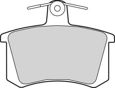 BREMSBELAGSATZ SCHEIBENBREMSE VALEO 302340 1