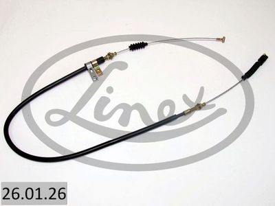 LINEX 26.01.26 Трос ручного тормоза  для MAZDA 626 II (GC) 2.0