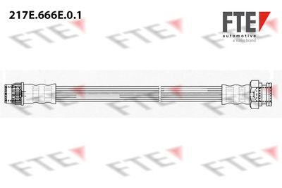 Тормозной шланг FTE 9240386 для CITROËN DS5