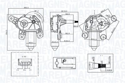 MOTOR STERGATOR MAGNETI MARELLI 064071100010 1