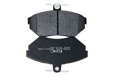 комплект спирачно феродо, дискови спирачки STELLOX 1581 000B-SX
