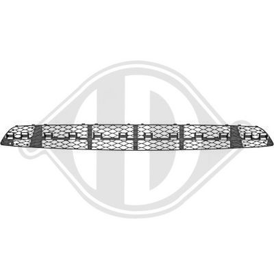 Ventilatiegrille, bumper