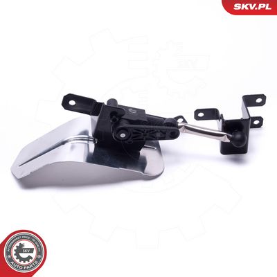 Jutiklis, žibintų diapazono reguliavimas