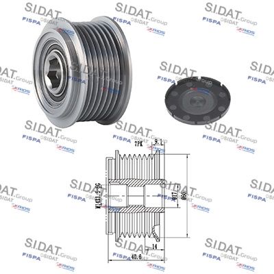 механизъм за свободен ход на генератор SIDAT 455207