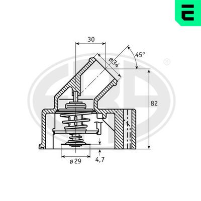 TERMOSTAT LICHID RACIRE