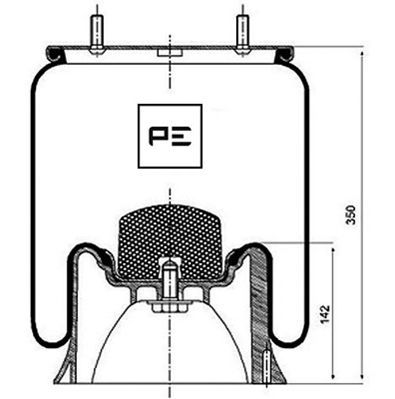 PE Automotive Federbalg, Luftfederung (084.100-72A)